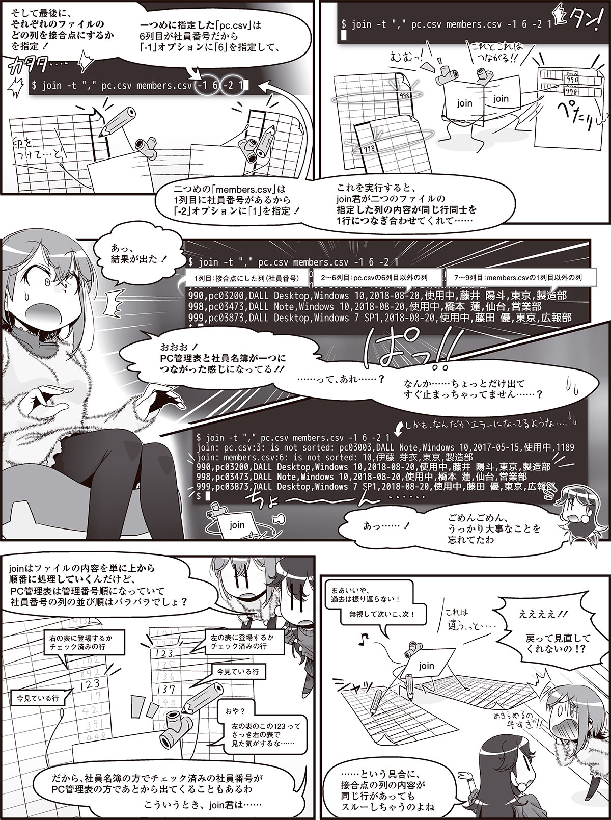みんとちゃん Csvファイルを横につなげたい Join Paste 3ページ目 日経クロステック Xtech