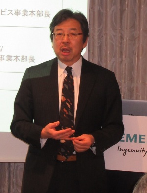 シーメンス 代表取締役社長 兼 CEOの藤田研一氏