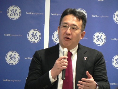GEヘルスケア・ジャパン代表取締役社長兼CEOの多田荘一郎氏