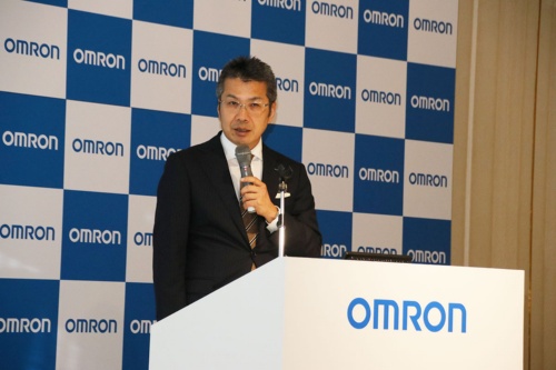 図2 オムロン執行役員副社長インダストリアルオートメーションビジネスカンパニー社長の宮永裕氏