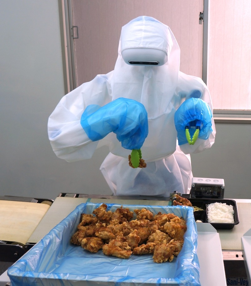 不揃いな唐揚げも自動盛り付け 弁当ライン用協働ロボットをアールティが年発売へ 日経クロステック Xtech 不揃いな唐揚げも自動盛り付け 弁当ライン用協働ロボットをアールティが年発売へ 日経クロステック Xtech
