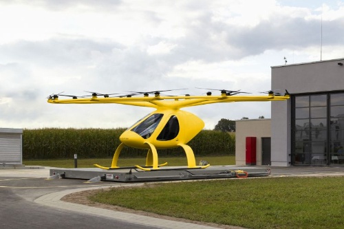 救命救急用のボロコプターの機体（出典：ADAC/ボロコプター）