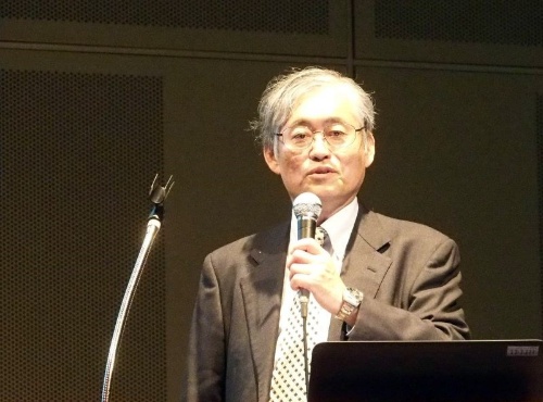 慶応義塾大学大学院SDM研究科 教授の中野氏(撮影:日経 xTECH)