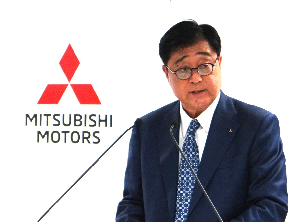 三菱自会長兼CEOの益子修氏（写真は2018年11月に撮影）