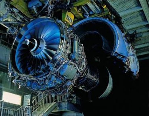瑞穂工場が整備を手掛ける航空機エンジンの1つ「V2500」