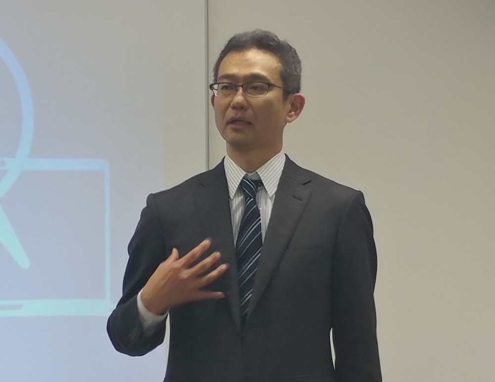 調査結果を説明した、ソフォス日本法人の佐々木潤世営業本部セキュリティソリューションコンサルタント兼セキュリティエバンジェリスト