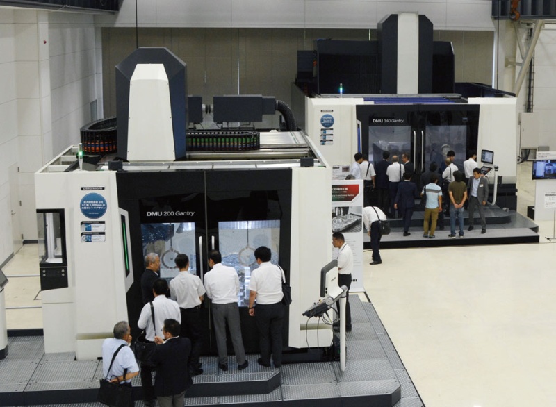 Aiで切りくず自動除去 5gで自動搬送 Dmg森精機が示した売上高1兆円への道 日経クロステック Xtech