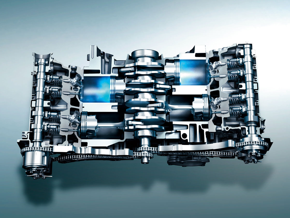 スバル 次期水平対向エンジンに希薄燃焼 直列化案も 日経クロステック Xtech