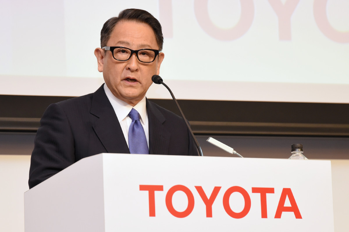 図2　トヨタ自動車社長の豊田章男氏