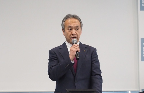 三菱重工業取締役社長の泉澤清次氏