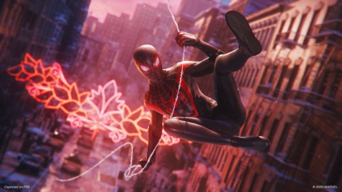 「マーベル スパイダーマン」の続編「Marvel’s Spider-Man Miles Morales」の画面