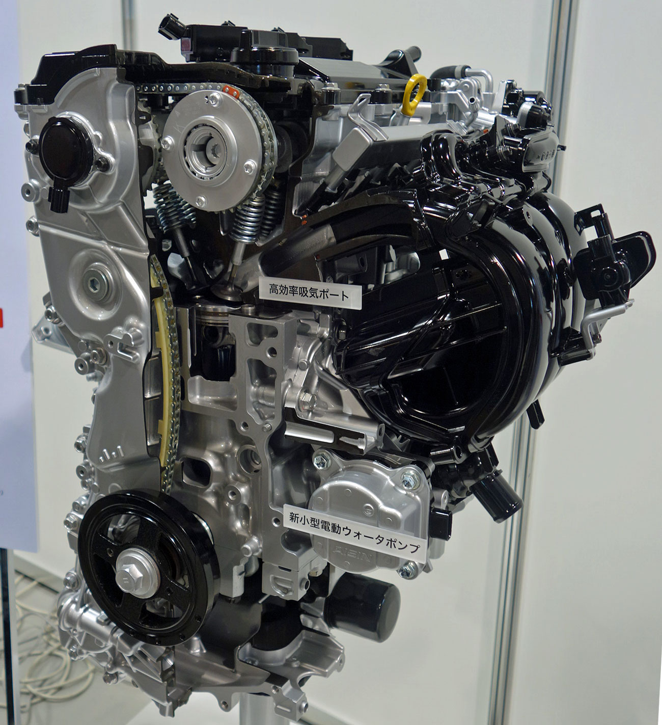 トヨタの新1 5lエンジン 3気筒で世界最高効率41 を達成 日経クロステック Xtech