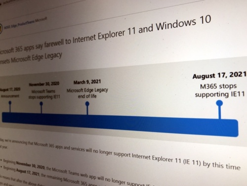 米Microsoftの発表文