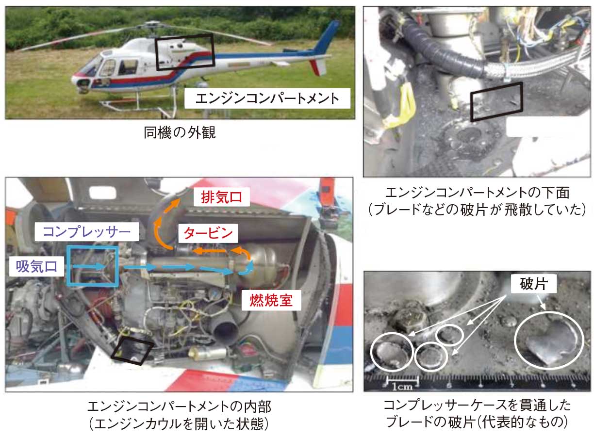 ヘリコプターがエンジン停止で不時着、確認からもれた部品の腐食（2