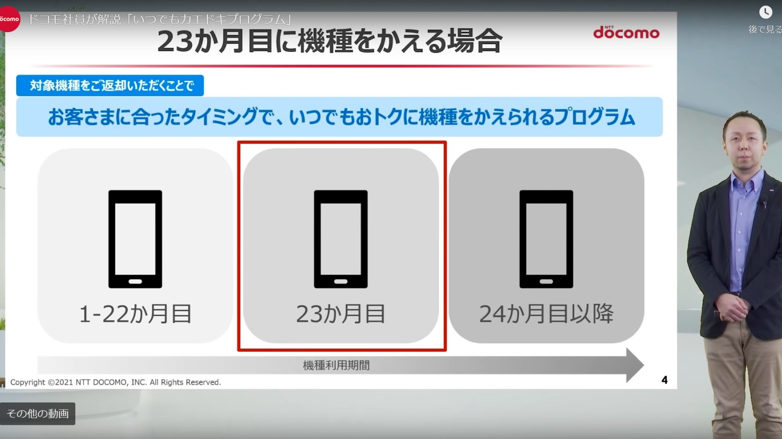 NTTドコモはiPhone 13に合わせて「残価設定型」の24回分割払いプログラムを導入