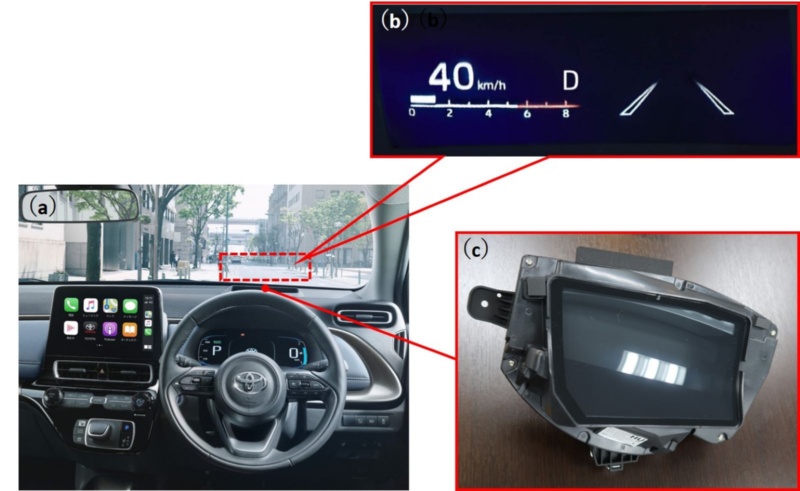 トヨタ3車種でHUD採用、後発のパナソニック カメラ技術生かす 日経