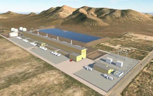 図4●カリフォルニア州で開発予定の「ジェム・エネルギー貯蔵センター」（イメージ図）