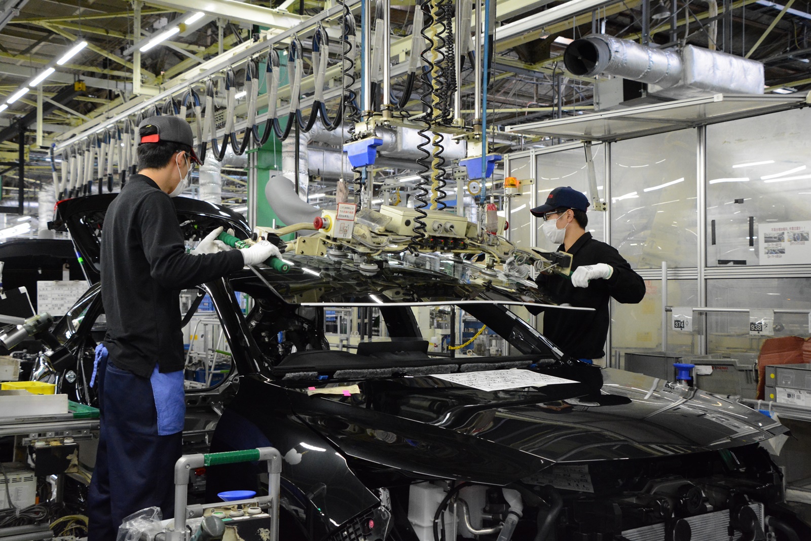 トヨタ自動車の高岡工場（愛知県豊田市）