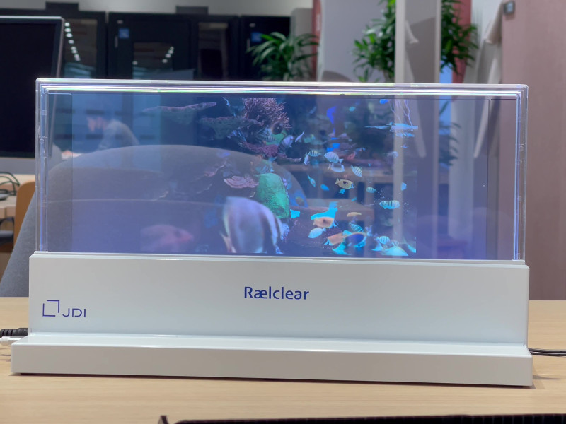 「液晶材料に秘密」、ついに出荷のJDI透明ディスプレーを試す