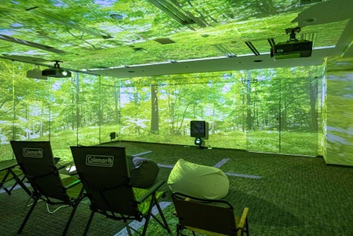 TOKIWAブリッジ内の常設施設「TOKIWA PARK by uralaa」の様子