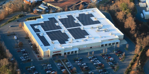 図3●米ターゲットとして500番目となる屋上太陽光を設置した店舗