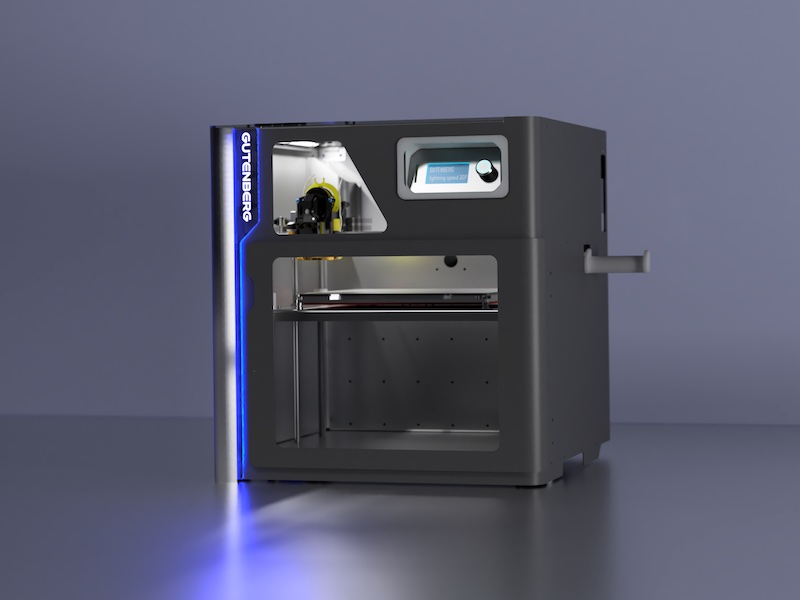 造形速度4倍の高速3Dプリンター、新機構の採用と可動部の軽量化