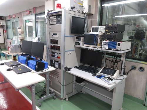 水素エンジンの実機評価設備