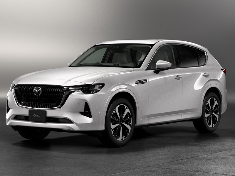 マツダ「CX-60」、ラージPFの利点を生かした高強度ボディー | 日経