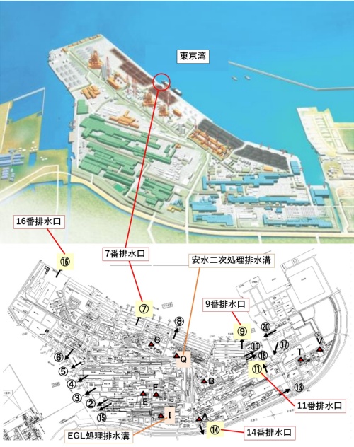 図1　東日本製鉄所君津地区の地図