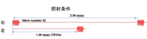 図2　低出力パルス波超音波（LIPUS）の照射条件