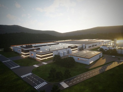 図２●キューピックPVの米シリコンウエハー工場のイメージ