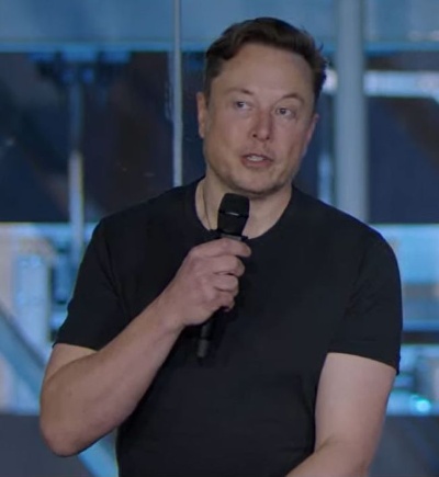図1　Tesla Investor Day 2023で話すElon Musk氏