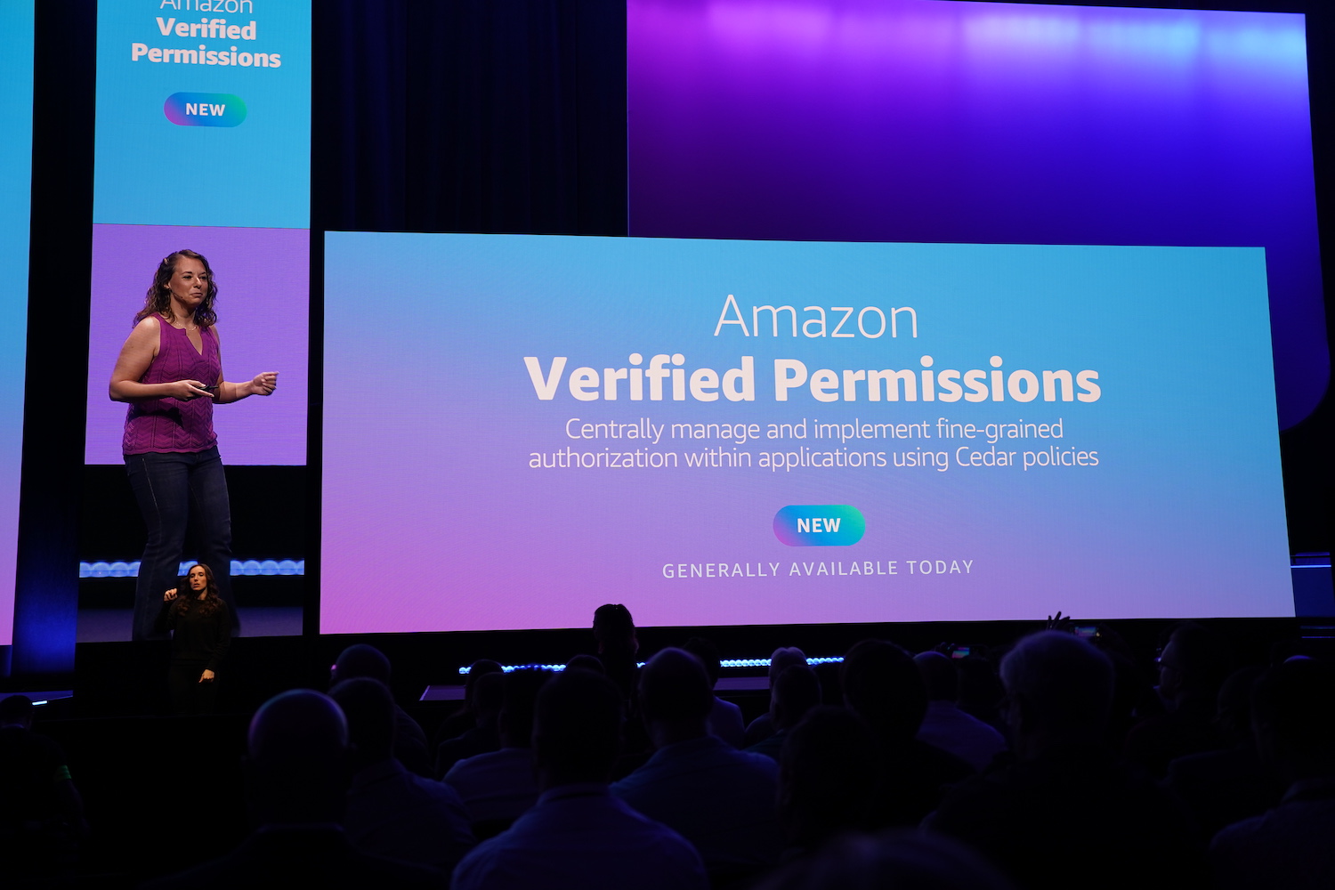 「Amazon Verified Permissions」の一般提供を発表したベッキー・ワイス・シニアプリンシパルエンジニア