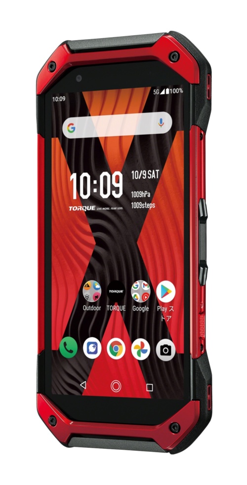 高耐久スマホ「TORQUE 5G」