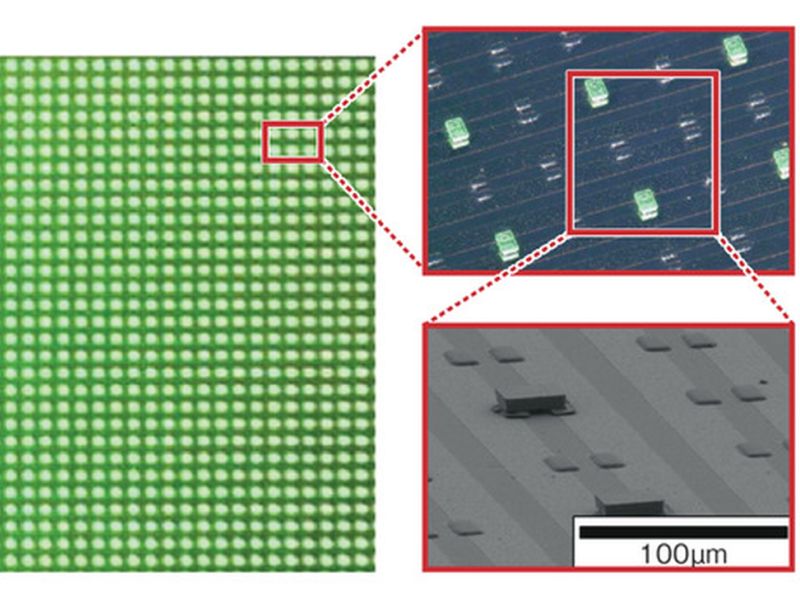 東レがマイクロLEDディスプレー量産への壁破る、時計やARで市場離陸か