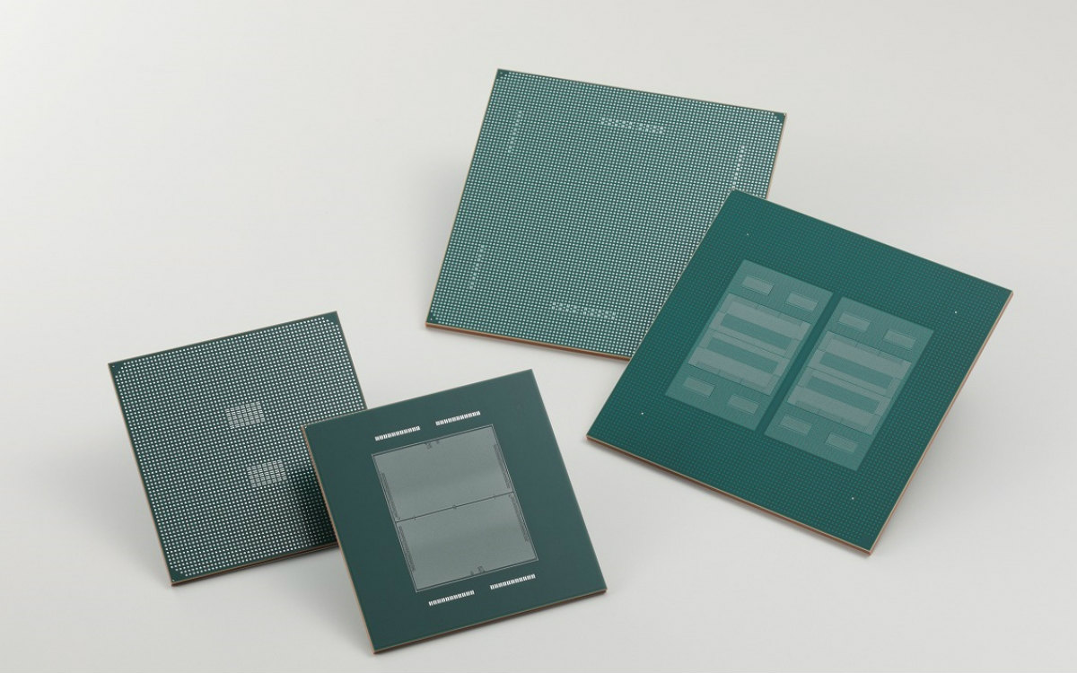 TOPPANはガラスやRDLを使った半導体向け基板の開発を加速させる。写真はTOPPANが手がけるパッケージ基板（写真：TOPPAN）
