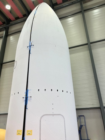 図3 Beyond Gravityが製造するH3向けペイロード・フェアリング