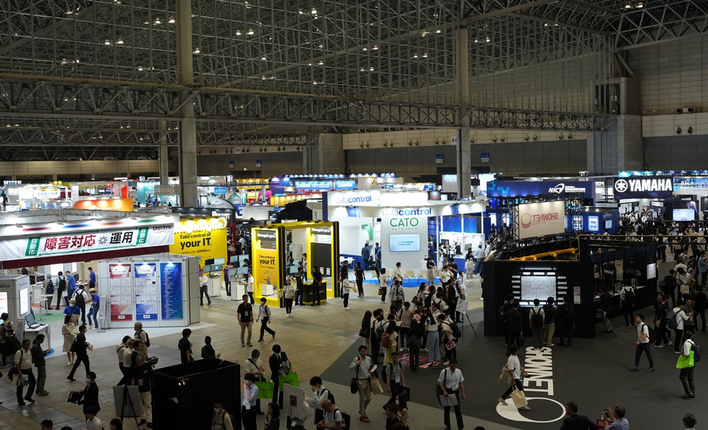 インターネット技術の展⽰会「Interop Tokyo 2024」の会場の様子