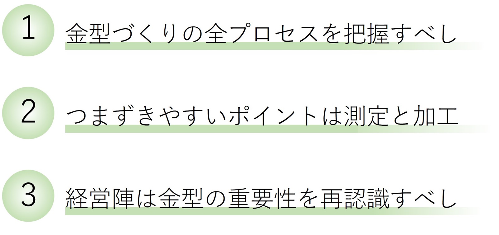 金型トラブルを防ぐためのポイント