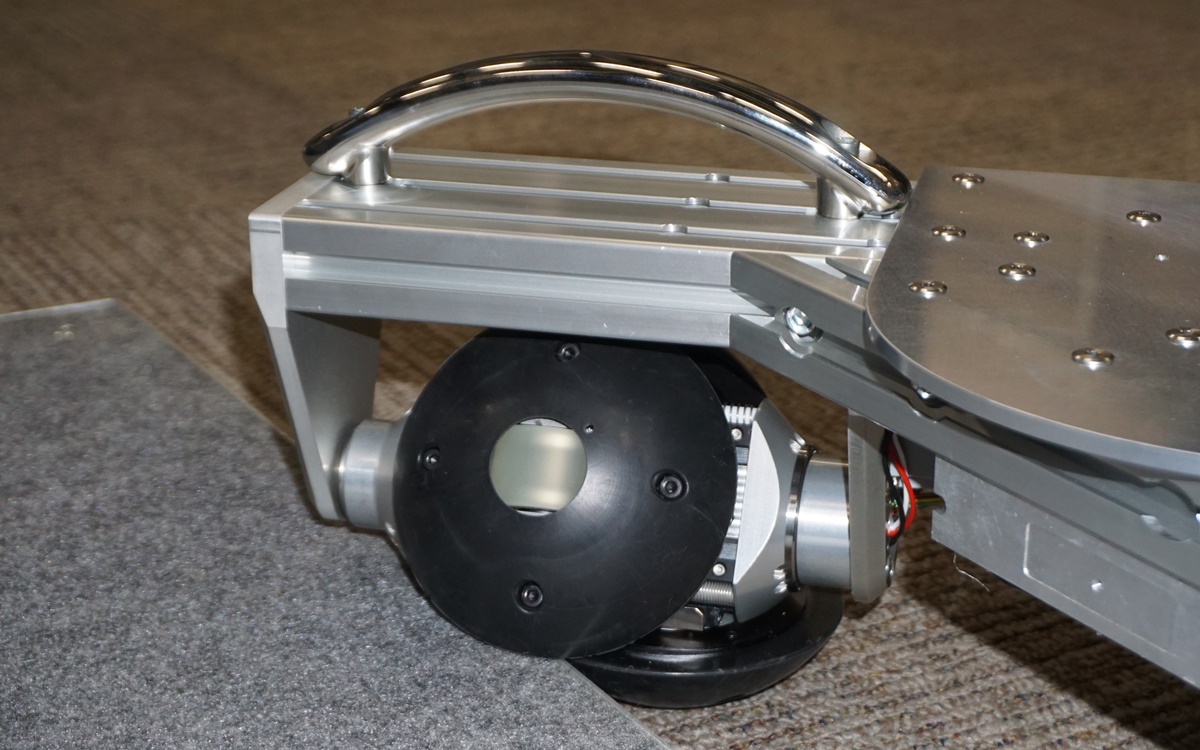 オムニボール ソニーGが変形する球体車輪を開発、何でも自律移動ロボットに