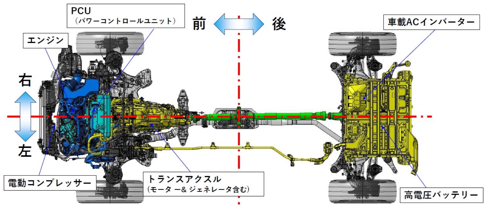スバルのHEV、水平対向エンジンがある限り4WDは「必ず機械式」（2