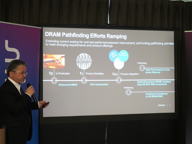 米マイクロンが日台でDRAMにEUV導入、3D化後の露光技術は先祖返り