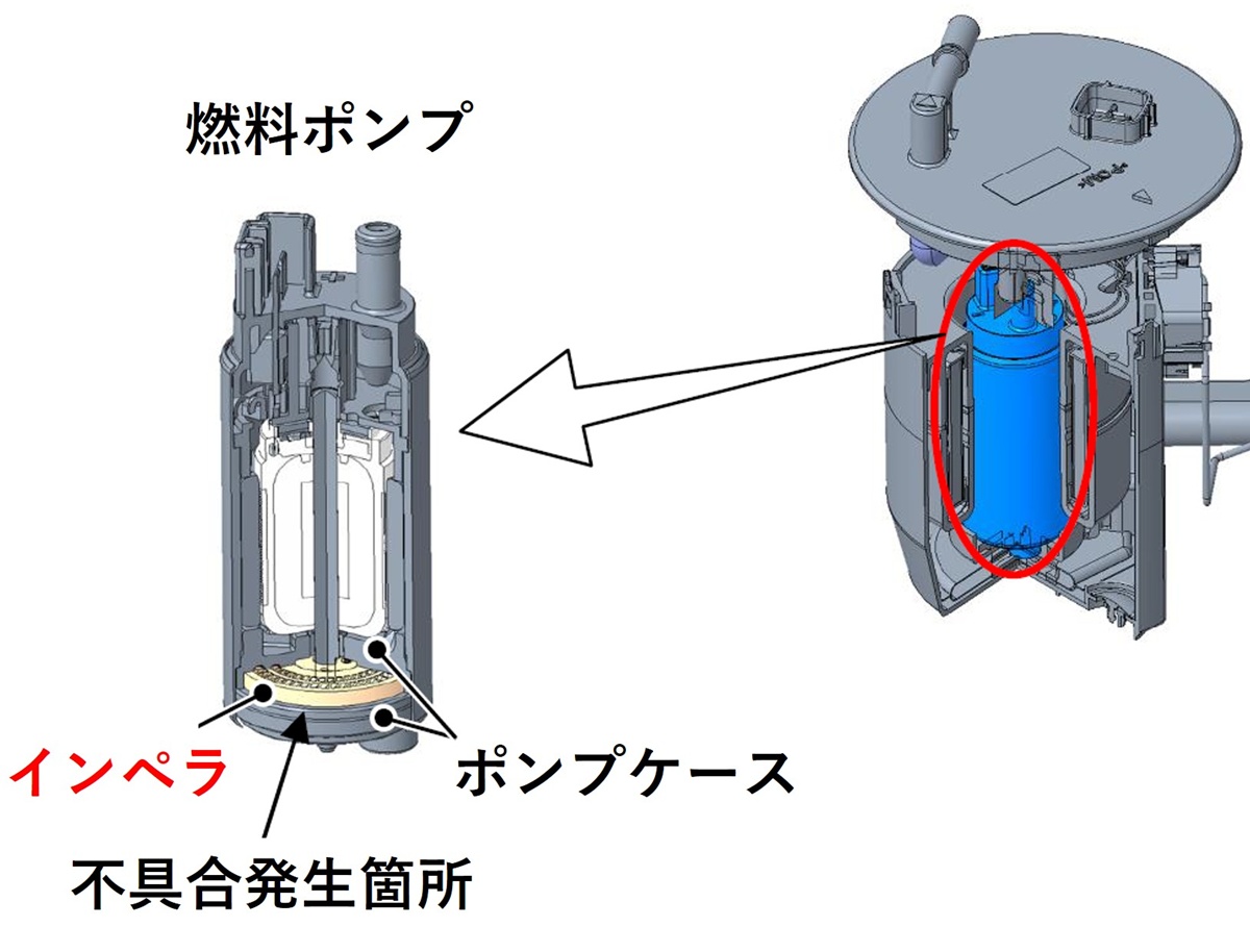 2837【リコール対策後 YAMAHA フューエルポンプ 燃料ポンプ ビーノ