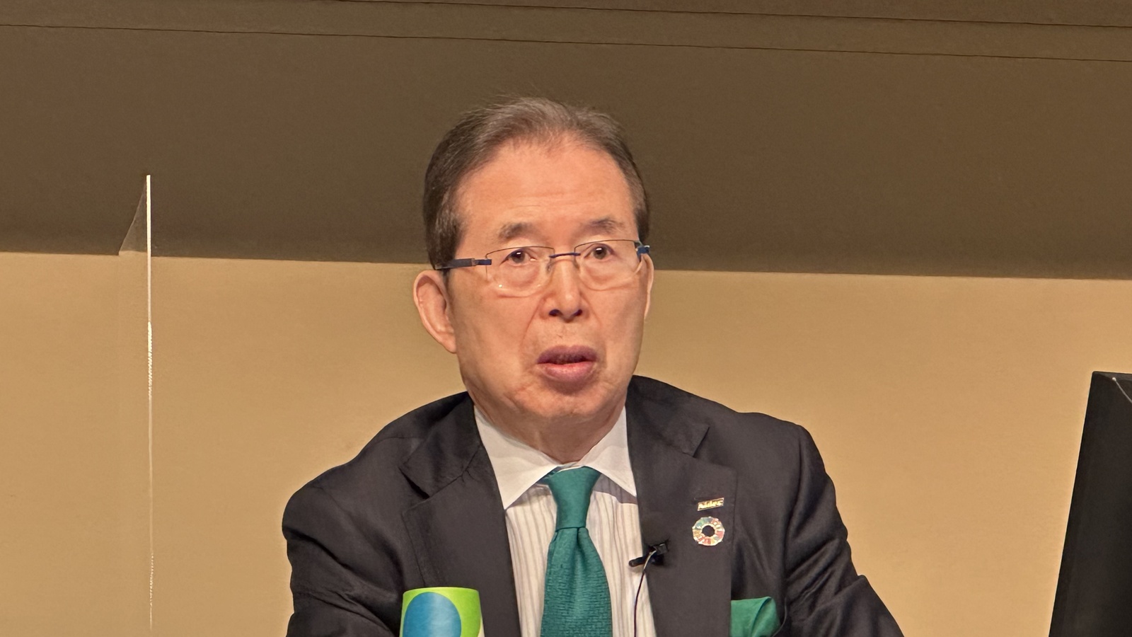 ニデックを創業した永守重信氏。過度な業績プレッシャーにより、グループ全体で会計不正をまん延させた。（写真：日経クロステック）