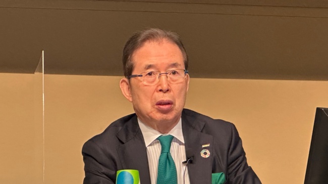 ニデックを創業した永守重信氏。過度な業績プレッシャーにより、グループ全体で会計不正をまん延させた。(写真:日経クロステック)