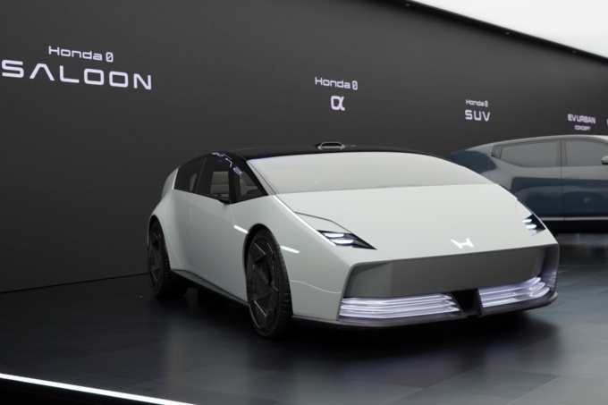ホンダが開発を進めていた次世代EV「ゼロ サルーン」(写真:日経Automotive)