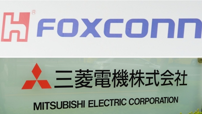 鴻海は三菱電機の車載部品事業への出資を通じ、EV部品事業を強化する狙いとみられる(写真:日経Automotive)