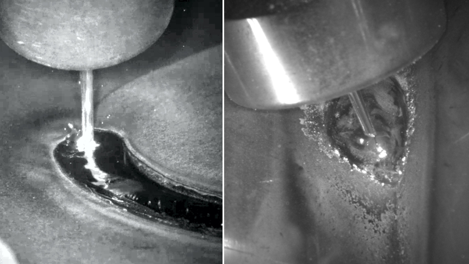 溶接中の異常をAIで即時検出、アークやスパッタを透かして撮像