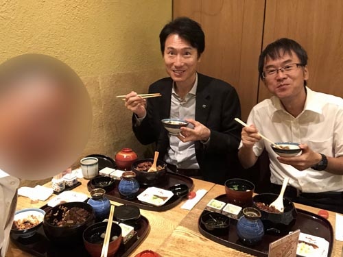 そのままで食べてよし、薬味を載せてよし、茶漬けにしてまたよしと、ひとつのお櫃で3度美味しい鰻業界の横綱相撲。堪能いたしました。