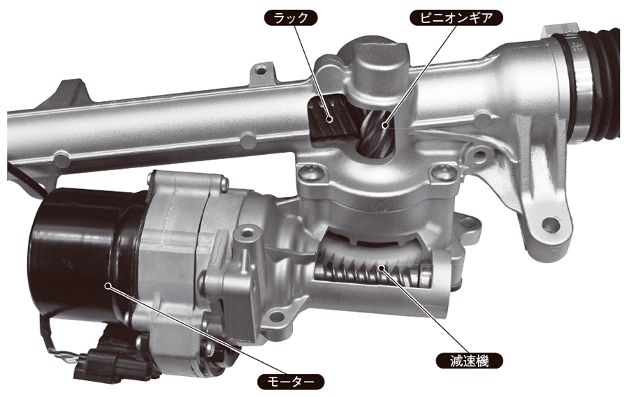 モーターが操舵を支援する電動パワーステアリング（2ページ目） | 日経クロステック（xTECH）
